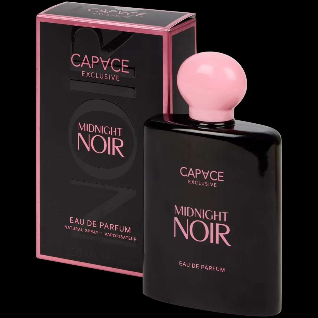 Parfum femme Capace Exclusive Midnight Noir, eau de parfum orientale florale 100 ml