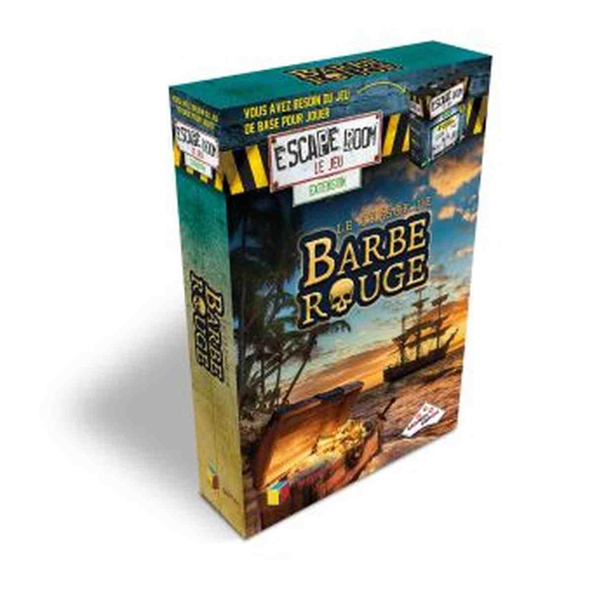 Escape Room Pack Extension Le trésor de Barbe Rouge