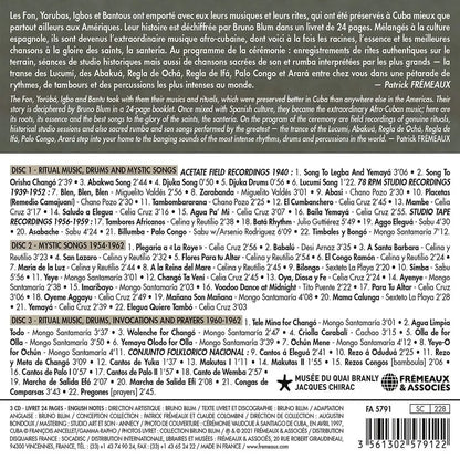 Fon Yoruba Igbo Bantu musique mystique de cuba folk transe possession