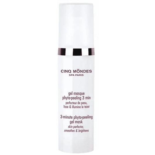 Gel masque phyto-peeling 3 min Cinq Mondes-Rituels de Soin - Visage