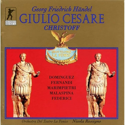 Giulio Cesare Opéra en trois actes de Georg Friedrich Handel Coffret cd