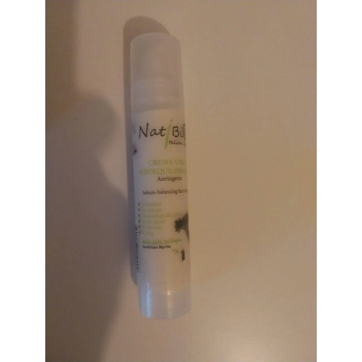 Crème visage sébo-équilibrante NatiBio A la Mythe sarde