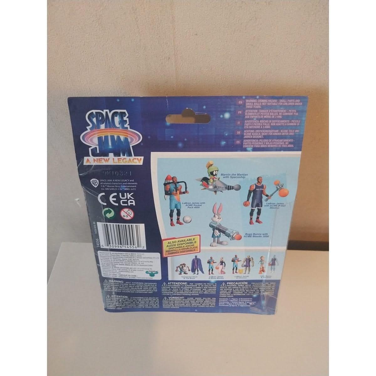 Ensemble de figurines articulées Space Jam A New Legacy Lebron James avec Acme B