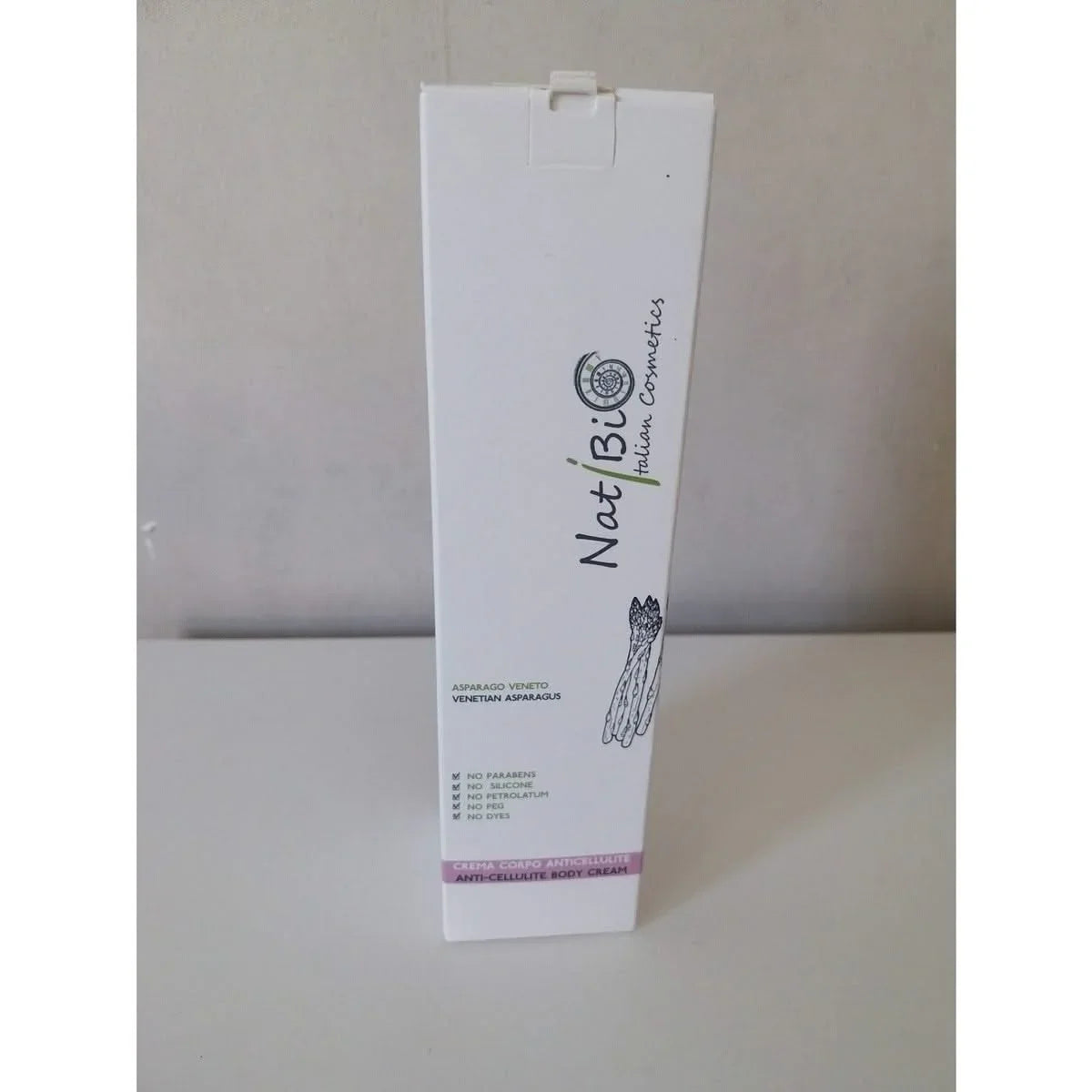 Crème corporelle anti-cellulite aux asperges vénitiennes Natibio