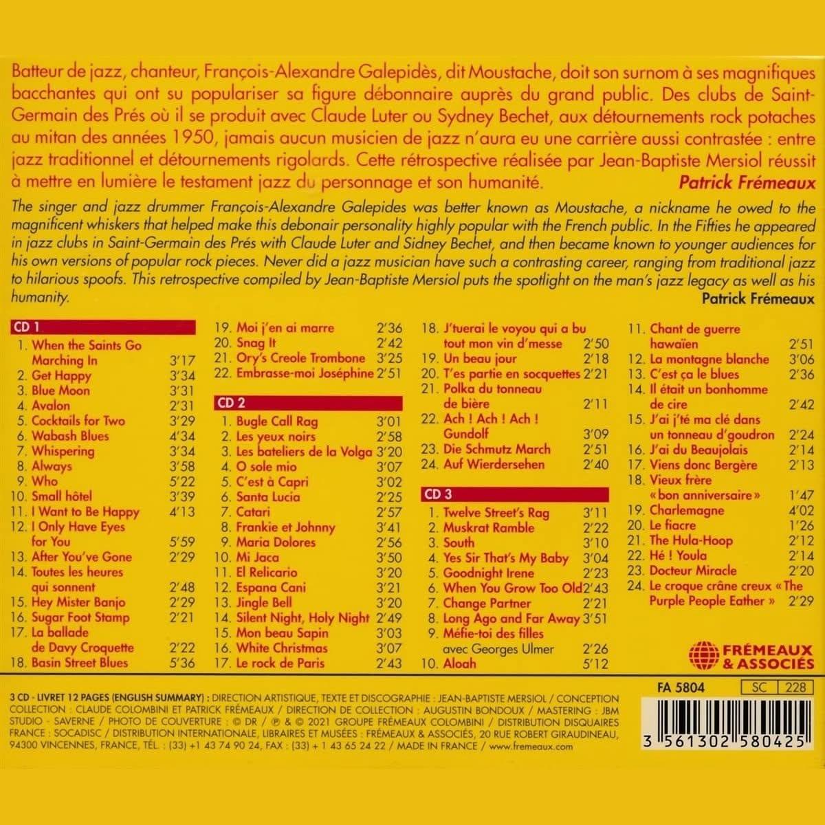 Jazz And Rock'n Roll In France 1953-1958 Moustache