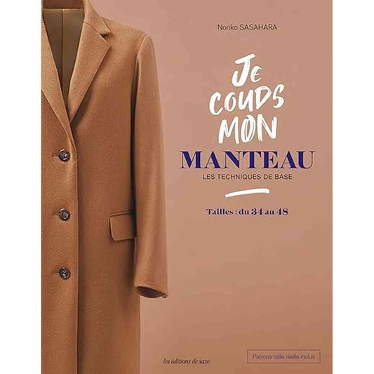 couverture du livre " Je couds mon manteau .Les techniques de bases " 
