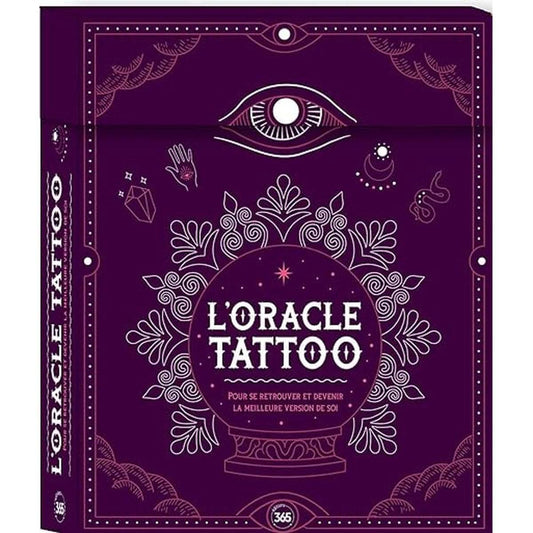 L'oracle tattoo - 52 cartes pour s'affirmer au quotidien. Un jeu divinatoire illustré avec des motifs mystiques pour guider votre développement personnel.
