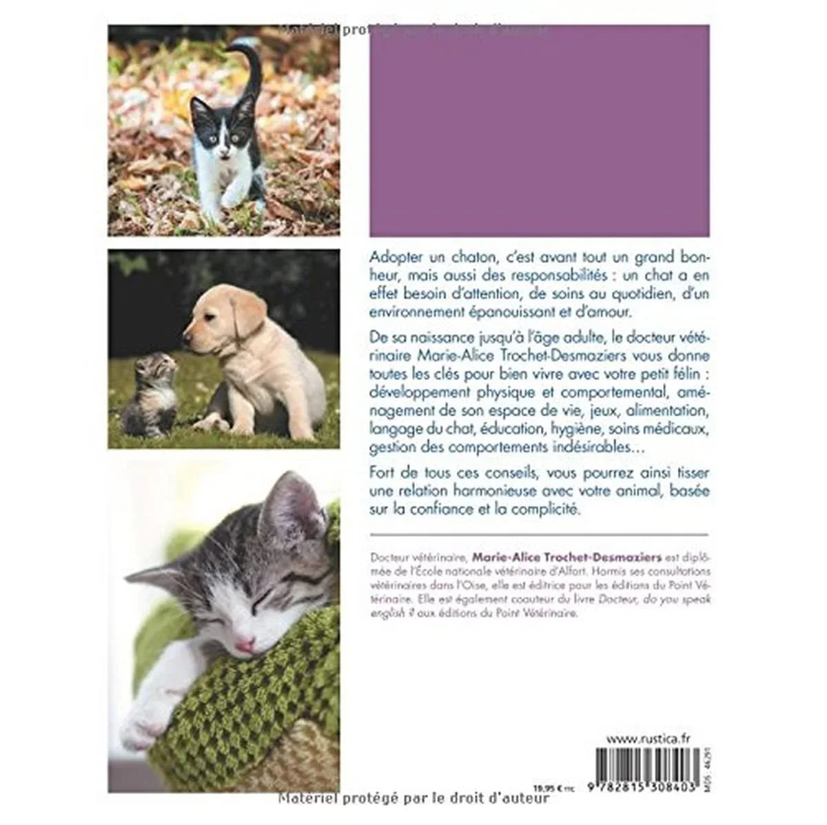 Le petit traité Rustica du chaton et du chat