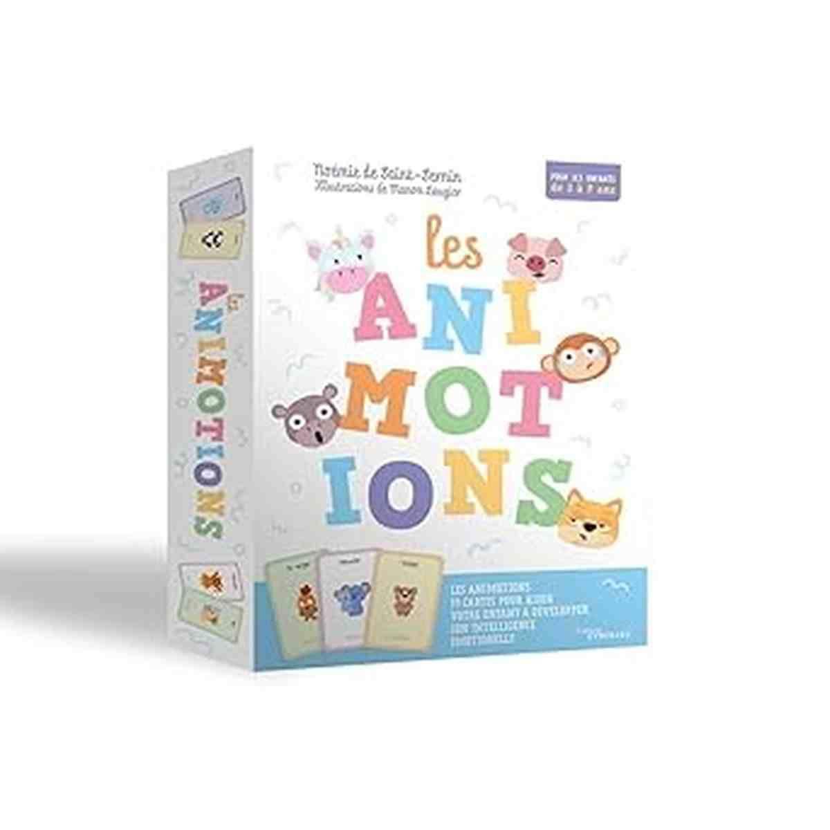 Les Animotions: 59 cartes éducatives pour aider les enfants à développer leur intelligence émotionnelle. Jeu ludique pour exprimer ses émotions.
Librairie montessori