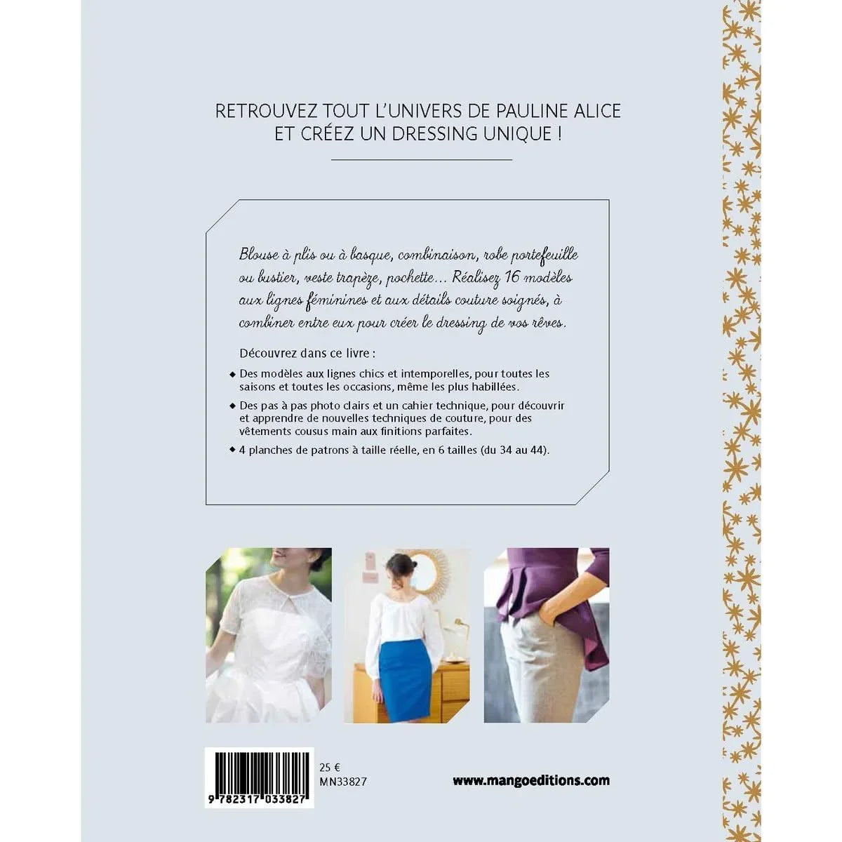 Ma garde-robe Pauline Alice: 16 modèles à coudre pour toute l'année, 8 tenues uniques