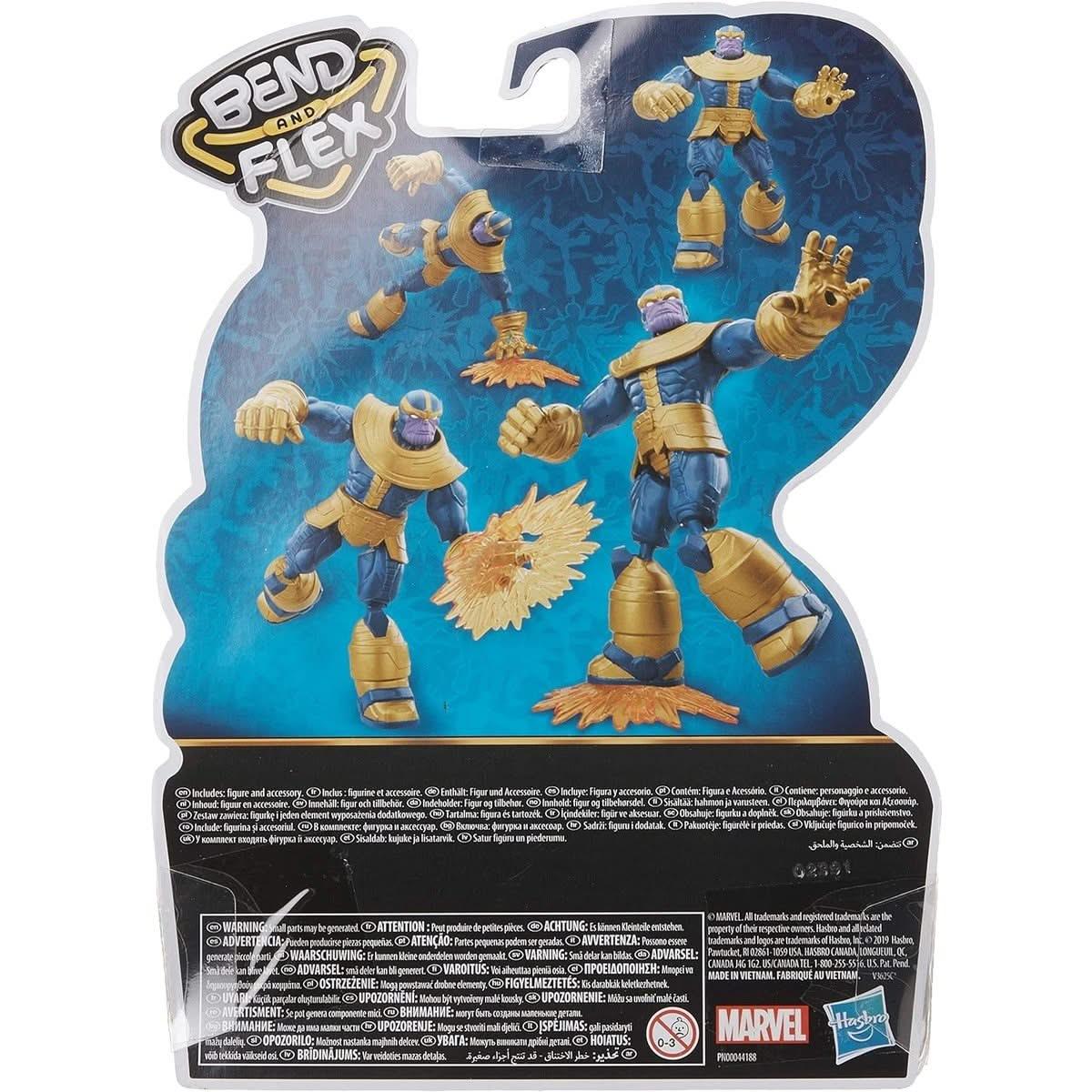 Marvel Avengers Figurine flexible Bend Flex 15 cm Thanos