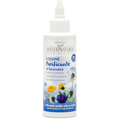 Maternatura, Lotion Purifiante au Pissenlit, Soin Peau Pelliculaire, Certifié Bio