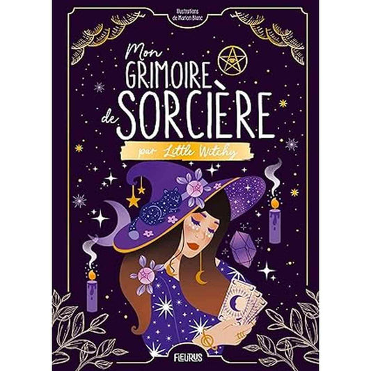 couverture du livre Mon grimoire de sorcière par Little Witchy