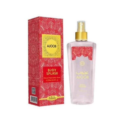 Nabeel Ajoob Body Splash 250 ml – flacon de brume parfumée corporelle unisexe fruitée-florale, Nabeel Perfumes Dubaï