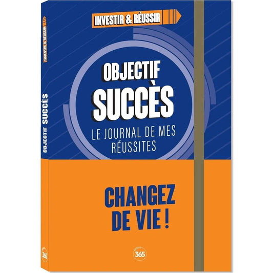 Objectif succès, journal avec trackers pour atteindre ses objectifs