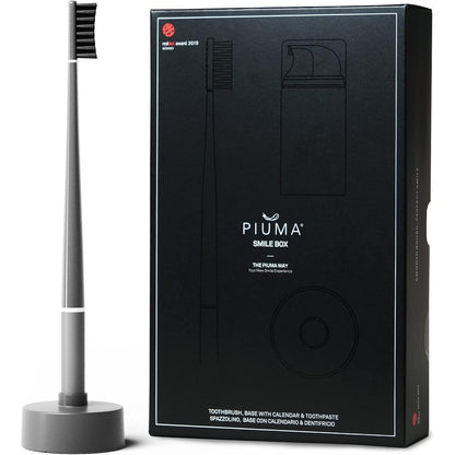 Coffret cadeau Piuma Smile Box design italien, lauréat Red Dot Award 2019