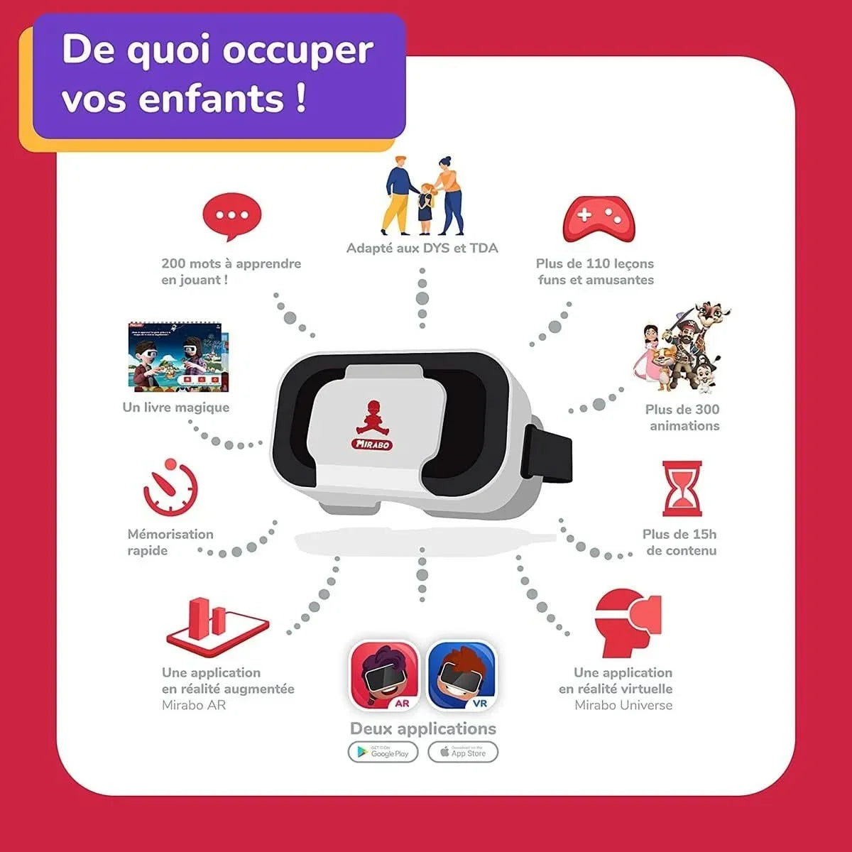 Mirabo : Joue Et Apprends L'anglais - Jeu Éducatif En Réalité Augmentée Et Virtuelle