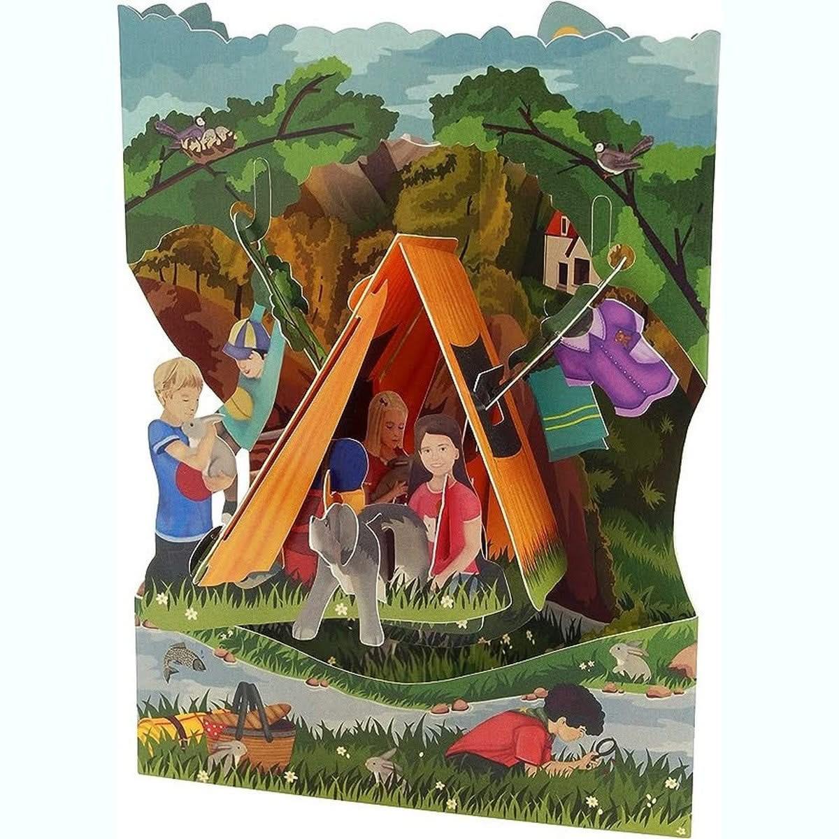 Carte de voeux 3D Santoro Dressing