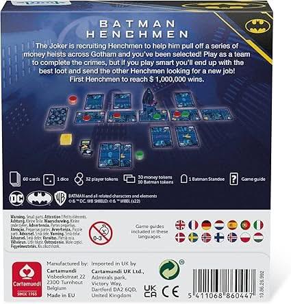 Shuffle Batman Hechmen Jeu de Cartes dc comic