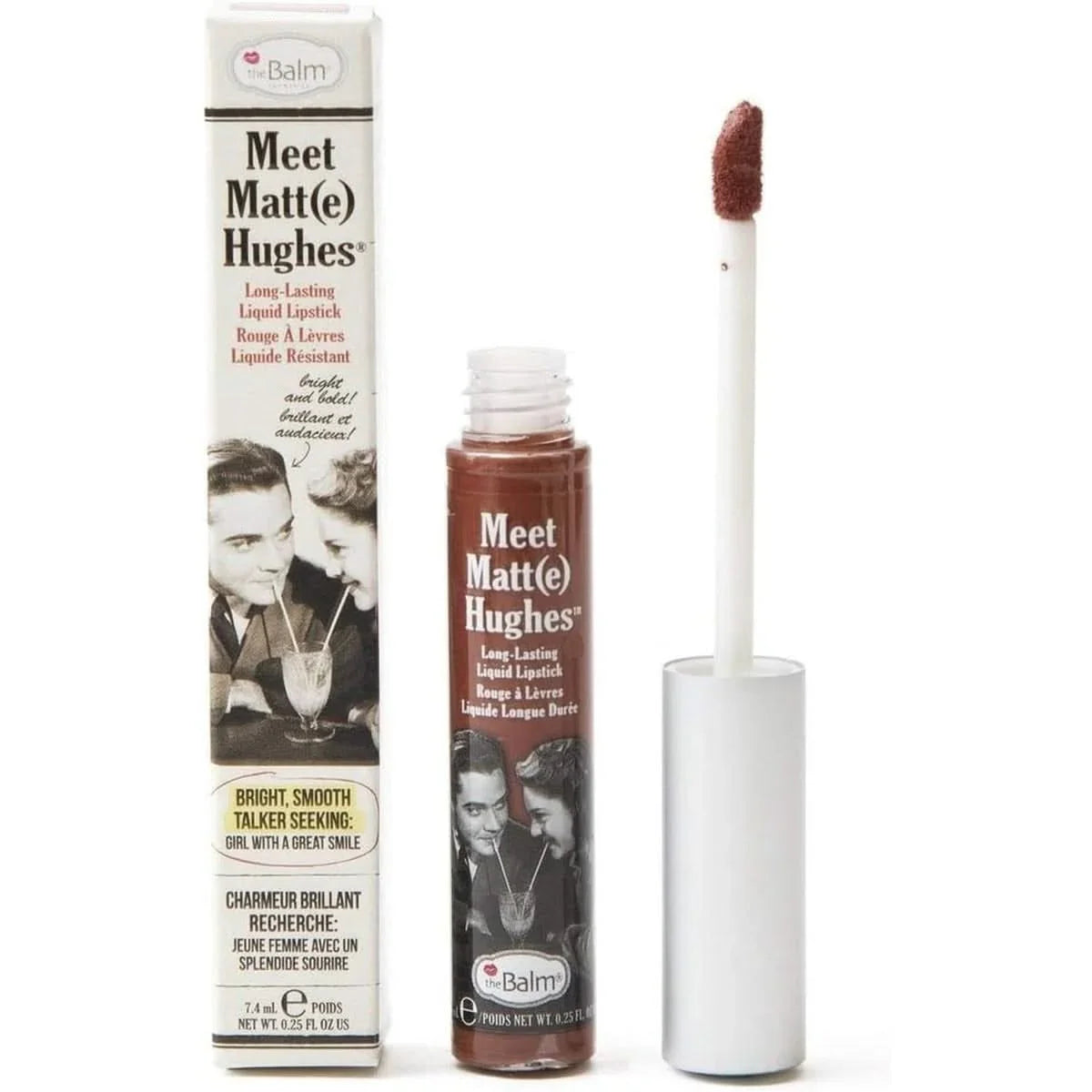 TheBalm rouge à lèvre liquide meet matt hughes trustworthy