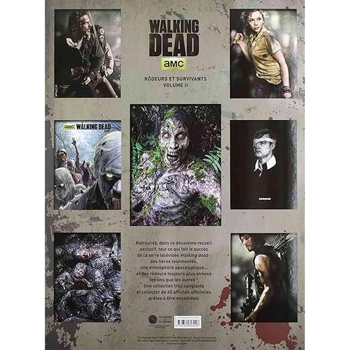 dos du livre The Walking Dead rôdeurs et survivants volume 2 Livre Posters