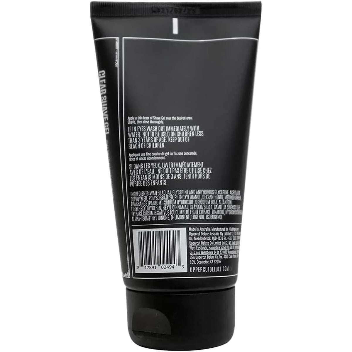 Uppercut Deluxe Clear Shave Gel