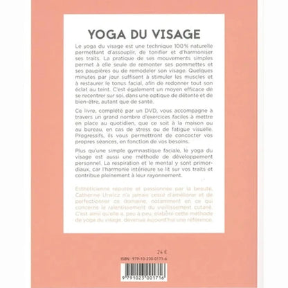 dos du livre Yoga du visage. Elasticité, tonicité, éclat, souplesse
avec 1 DVD