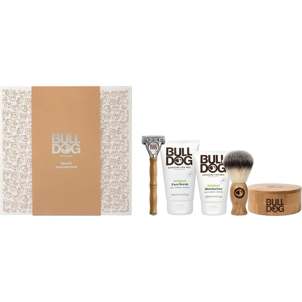 Kit de rasage premium BULLDOG Coffret