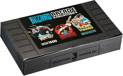 Ensemble 3 Pins Blizzard Arcade Collection – Coffret Collector Édition Limitée 1500 ex.