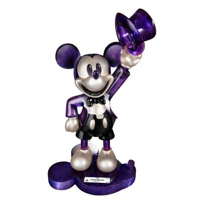 Statuette Tuxedo Mickey Starry Night Master Craft Beast Kingdom Disney 47 cm violet nacré