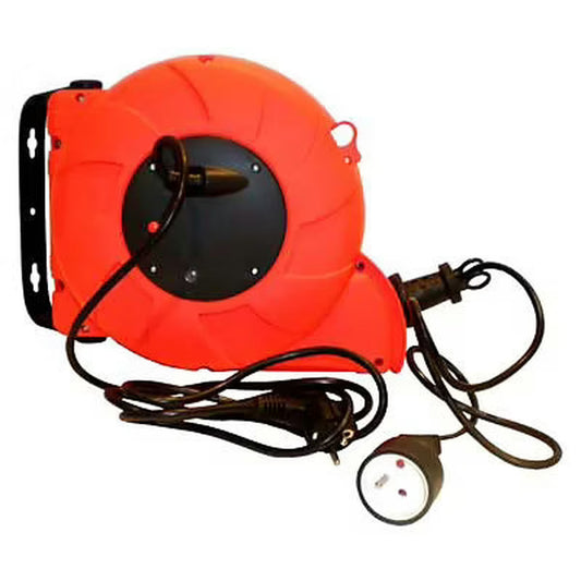 Enrouleur automatique électrique mural Nexans 13 m + 2 m 