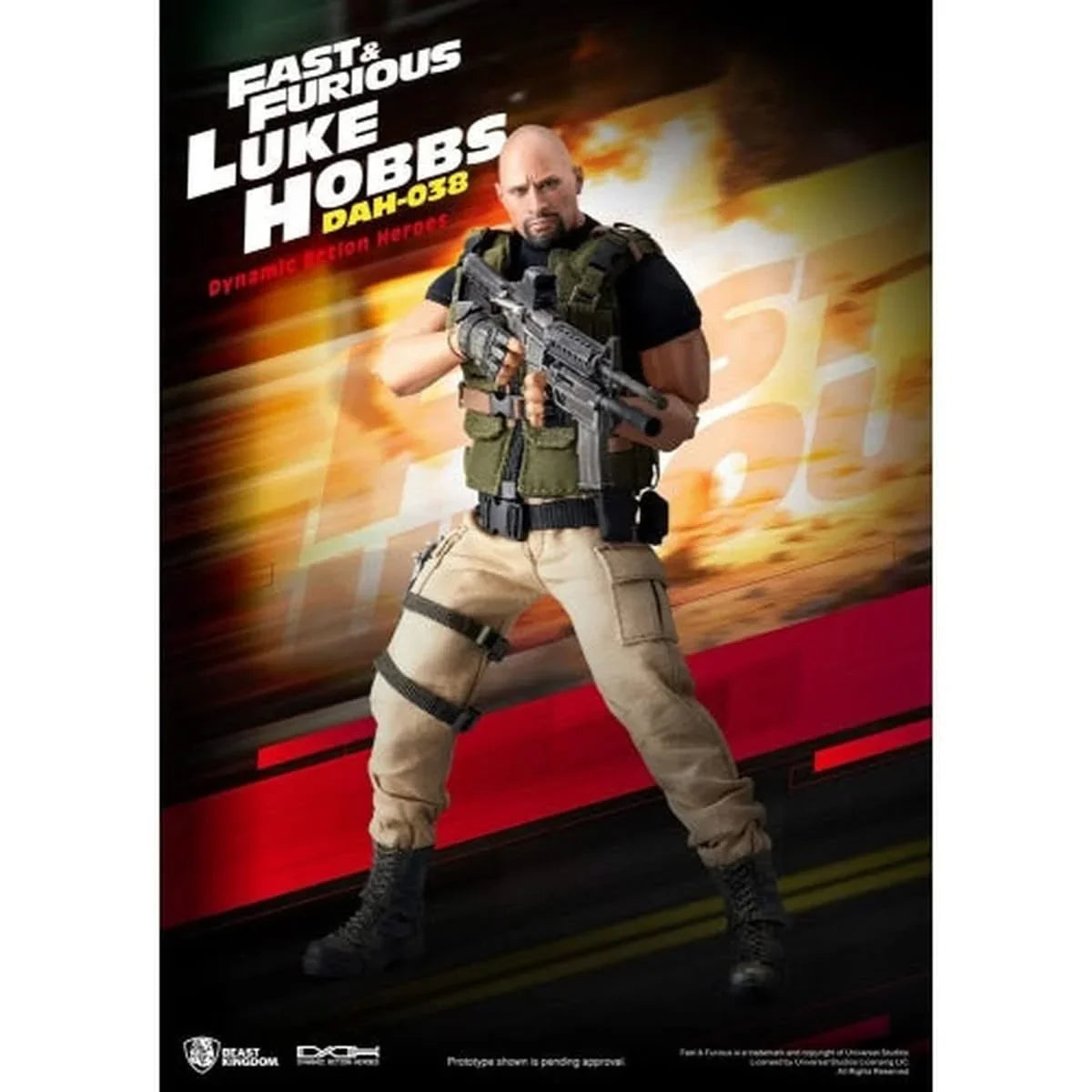 Figurine Dynamic Action Heroes 1/9 Luke Hobbs 21 cm Fast & Furious
miniature fast and furious 1/18