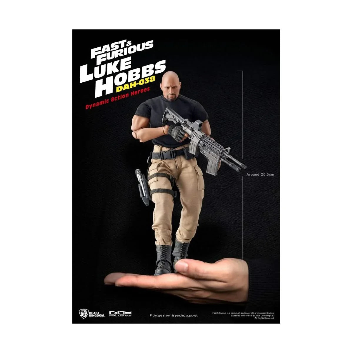 Figurine Dynamic Action Heroes 1/9 Luke Hobbs 21 cm Fast & Furious
altaya fast furious