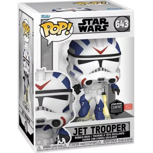 Figurine funko pop 643 Star Wars Jet Trooper Gamestop Exclusive