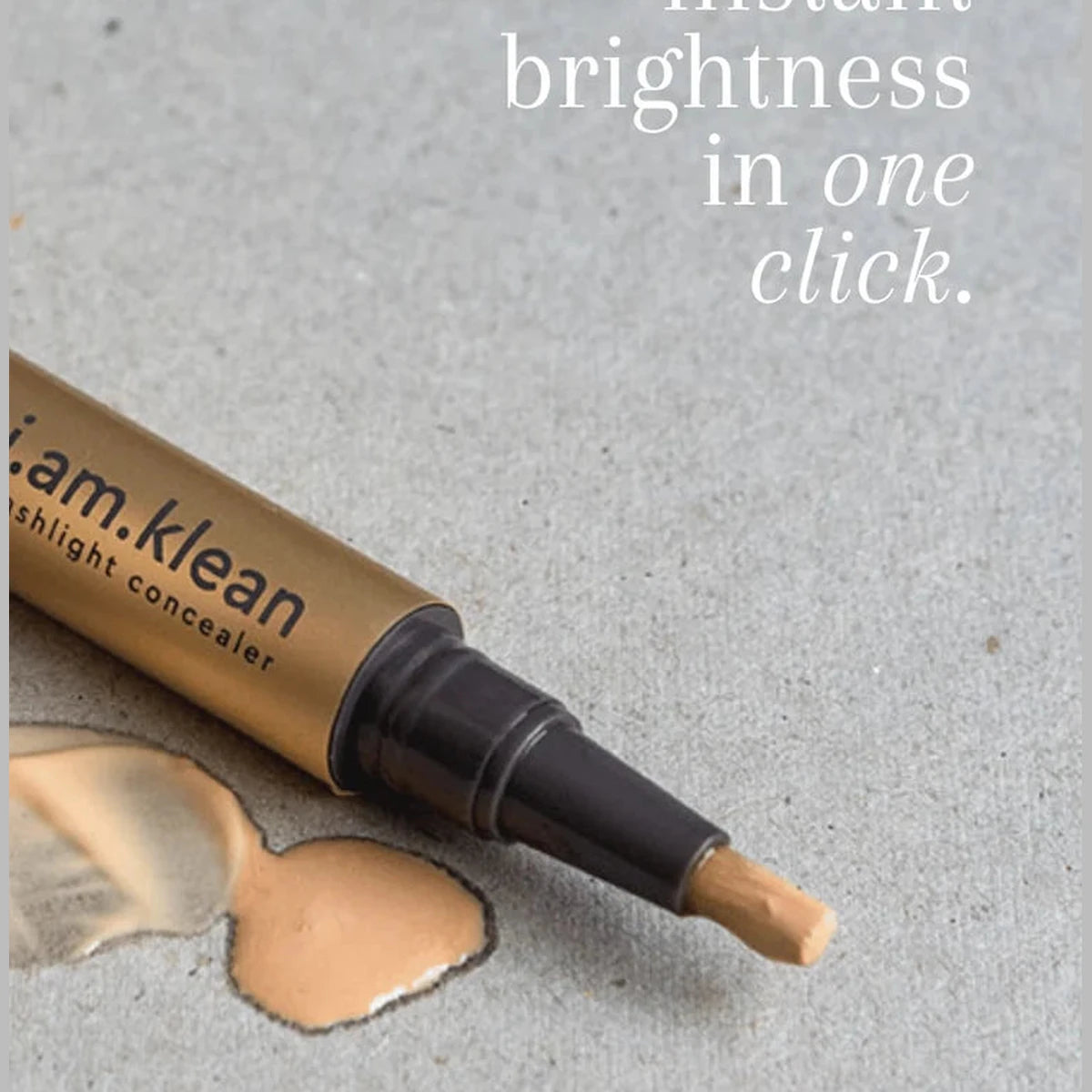 Correcteur illuminateur i.am.klean Flashlight 1.0 stylo pinceau vegan 3ml