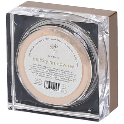 Poudre matifiante i.am.klean Mattifying Powder ingrédients composition 6g