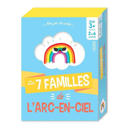 Les 7 familles de l'arc-en-ciel jeu de cartes