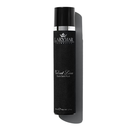 Masque visage Larymar Black Gold Mask Velvet Line or pur anti-âge charbon de bambou