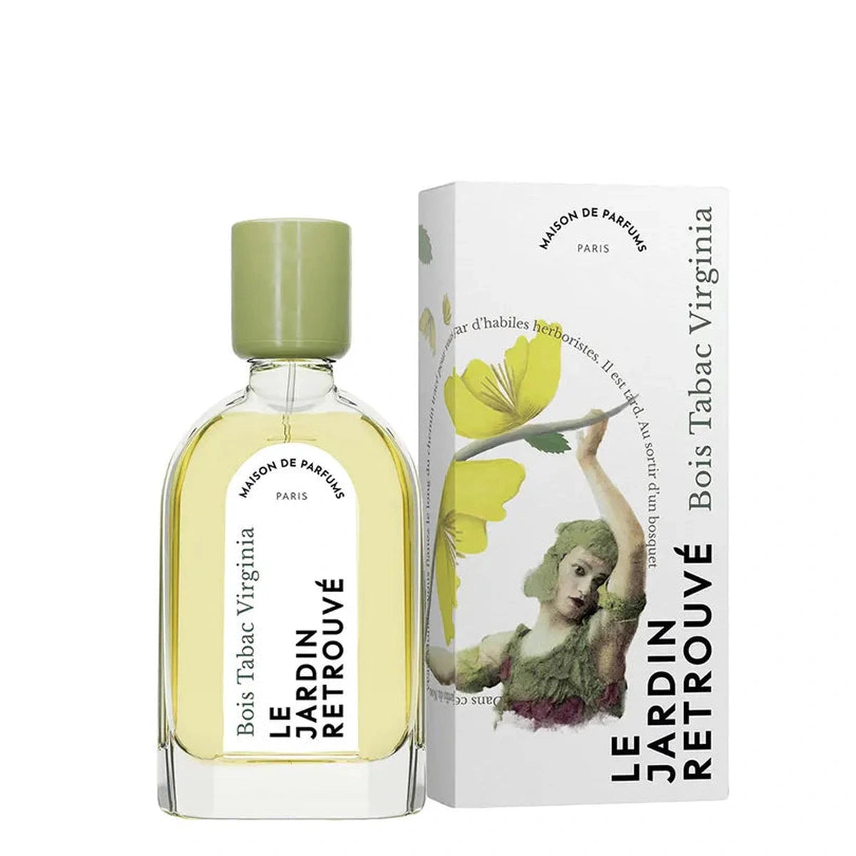Bois Tabac Virginia Le Jardin Retrouvé coffret eau de parfum boisée vétiver tabac 50 ml