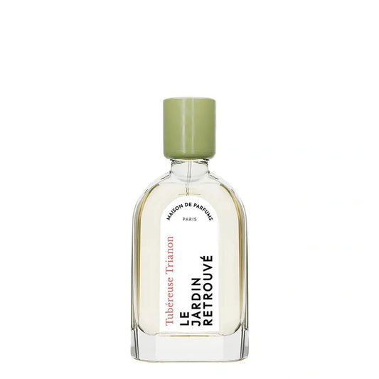 Eau de parfum Tubéreuse Trianon Le Jardin Retrouvé flacon 50 ml bouchon vert