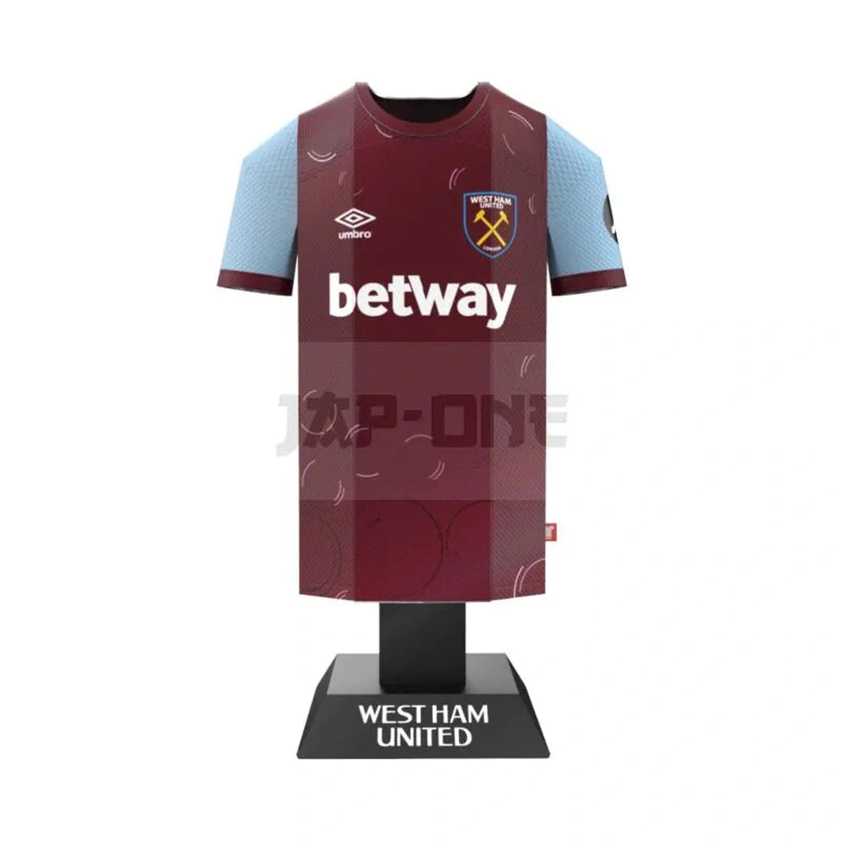 Maillot métal West Ham United domicile 2023/24 acier inoxydable sponsor betway