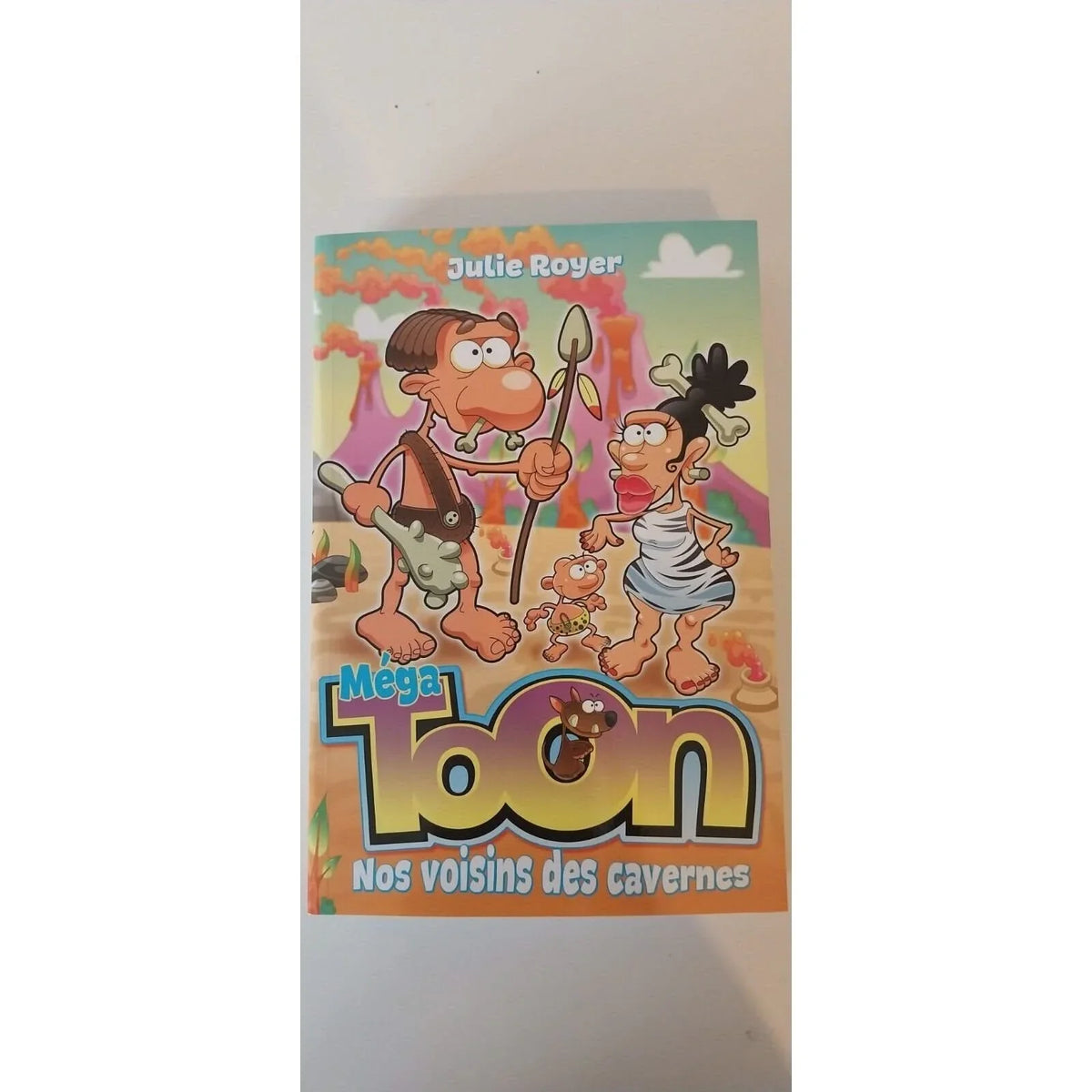 méga toon nos voisins des cavernes livre pour enfant