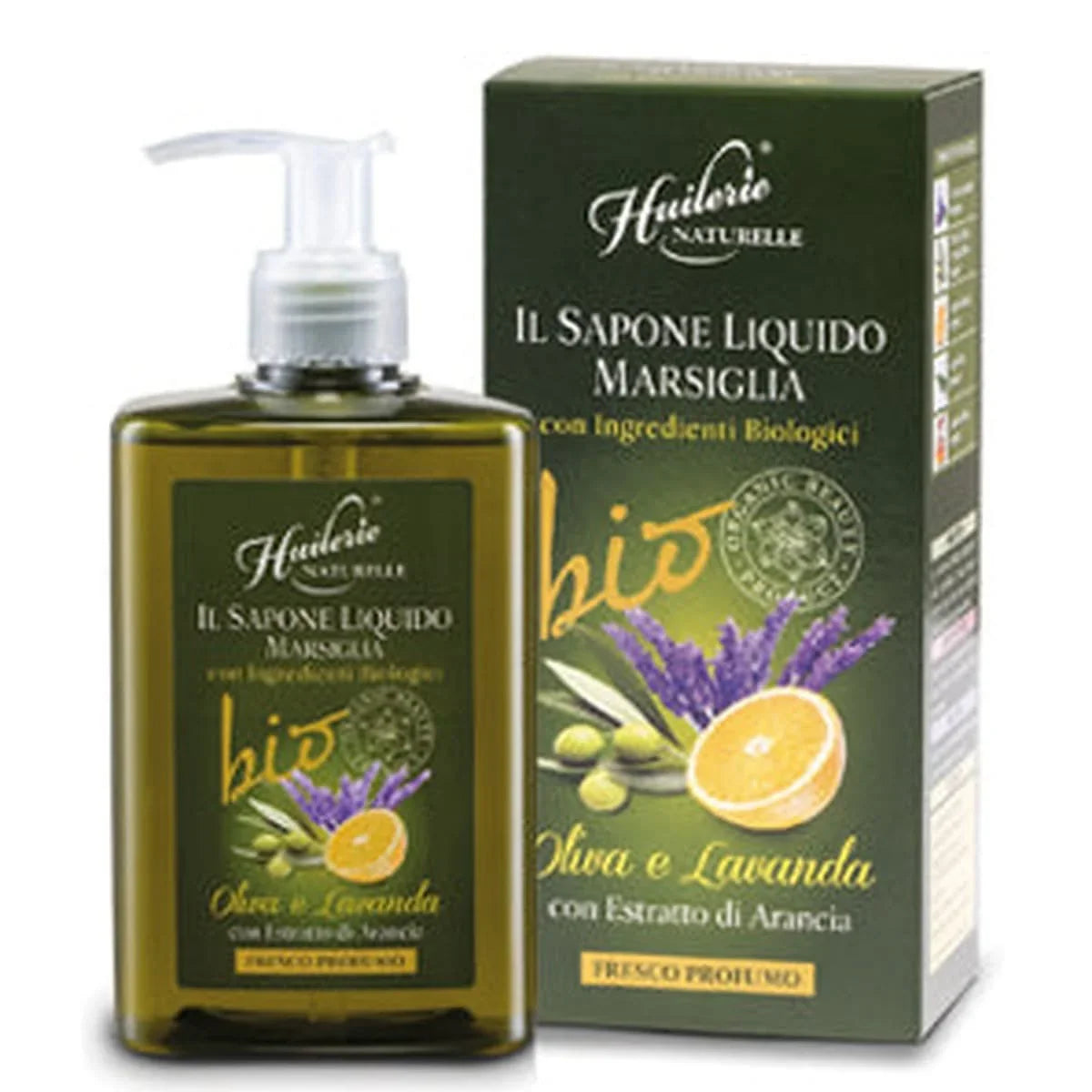 Savon liquide de Marseille Bio Huilerie Naturelle