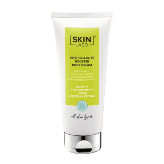 Skin Labo crème corporelle anti-cellulite booster avec action lipolytique pour réduire les accumulations de graisse et raffermir la peau.