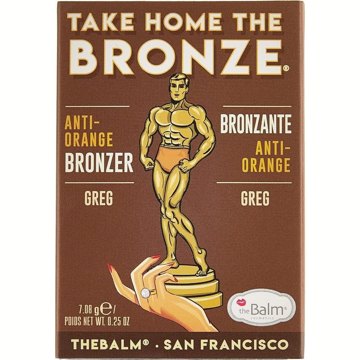 Thebalm Bronzante Take Home The Bronze Greg Bronze Foncé maquillage