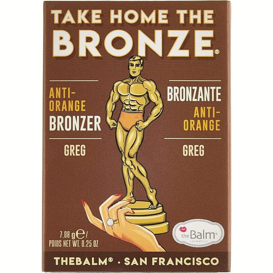 Thebalm Bronzante Take Home The Bronze Greg Bronze Foncé maquillage