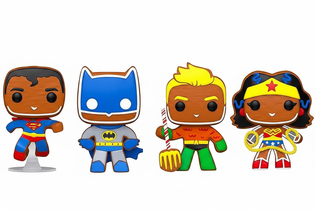 Zoom figurines DC Gingerbread