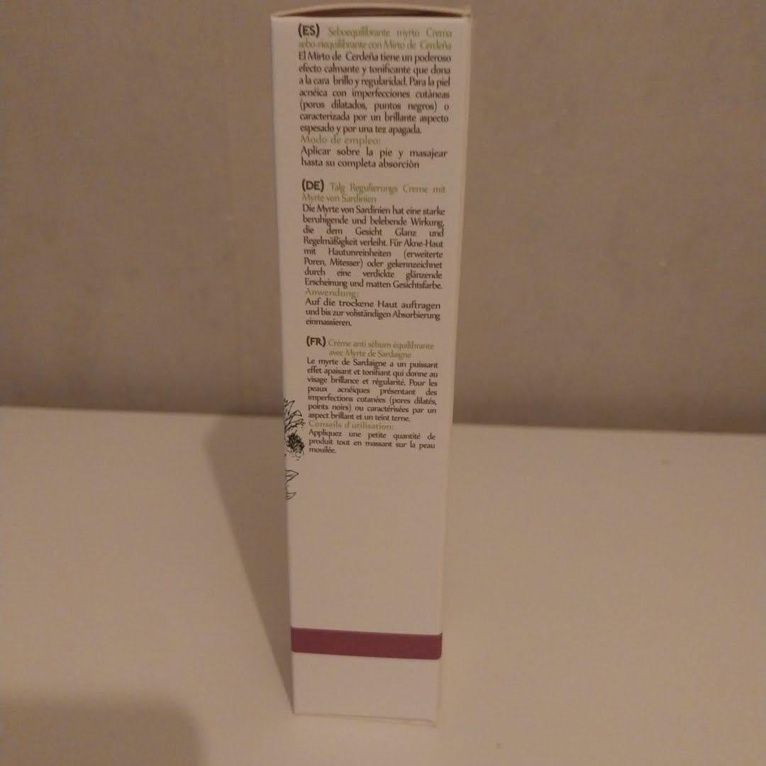 Crème visage sébo-équilibrante NatiBio A la Mythe sarde