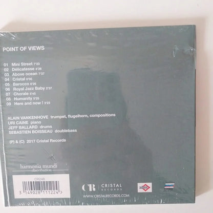 Point of Views Cd Alain Vankenhove, Uri Caine, Jeff Ballard, Sebastien Boisseau