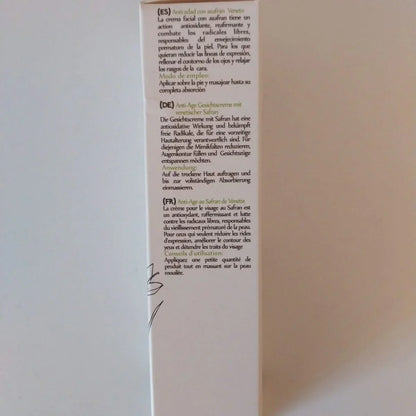 Crème anti age au safran venitien Natibio